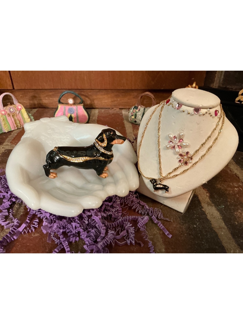 Kubla Crafts Jeweled Trinket Box